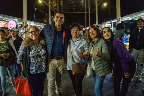 Encuentro con comerciantes del Panecillo · fotografía 1
