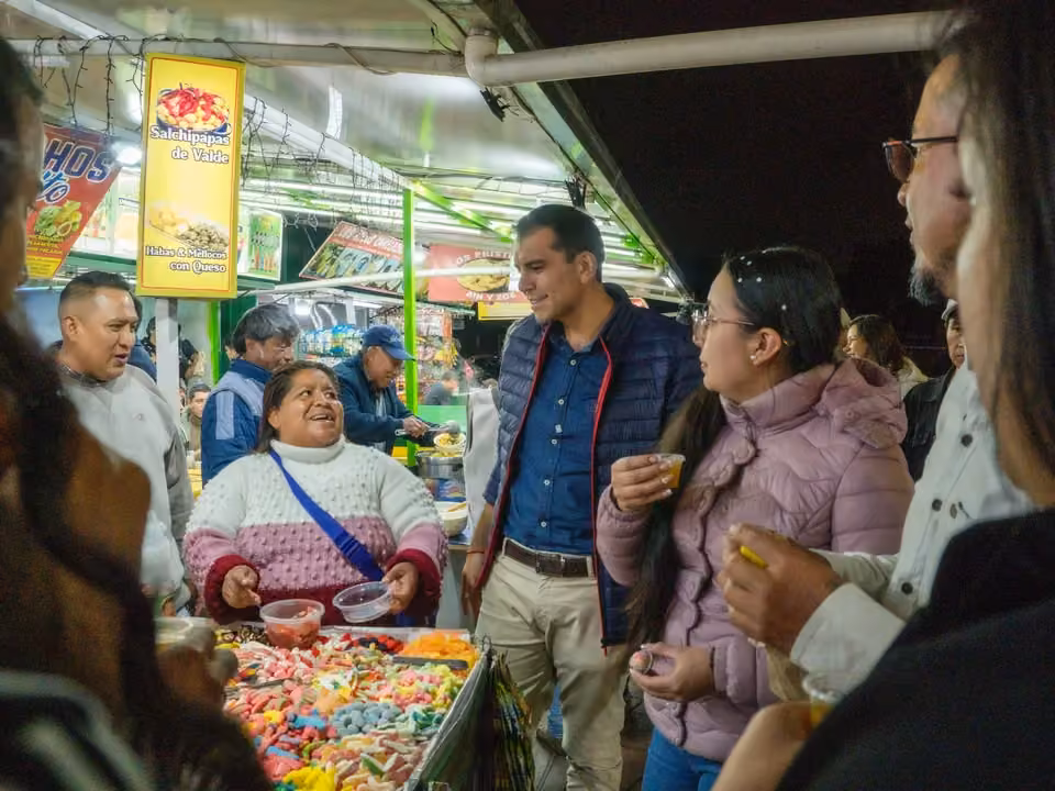 Encuentro con comerciantes del Panecillo · fotografía 4